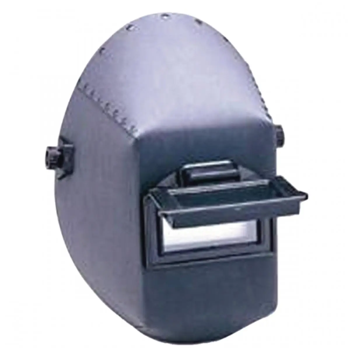 212 MAIN Lightweight Welding Cap Tool Protector - Huntsman 138-14528, 2x4.25 in 430P Plastic Lift Front Hood, 117A Head Gear, Black, for Arc Welding Vulcanized Fibre Applications