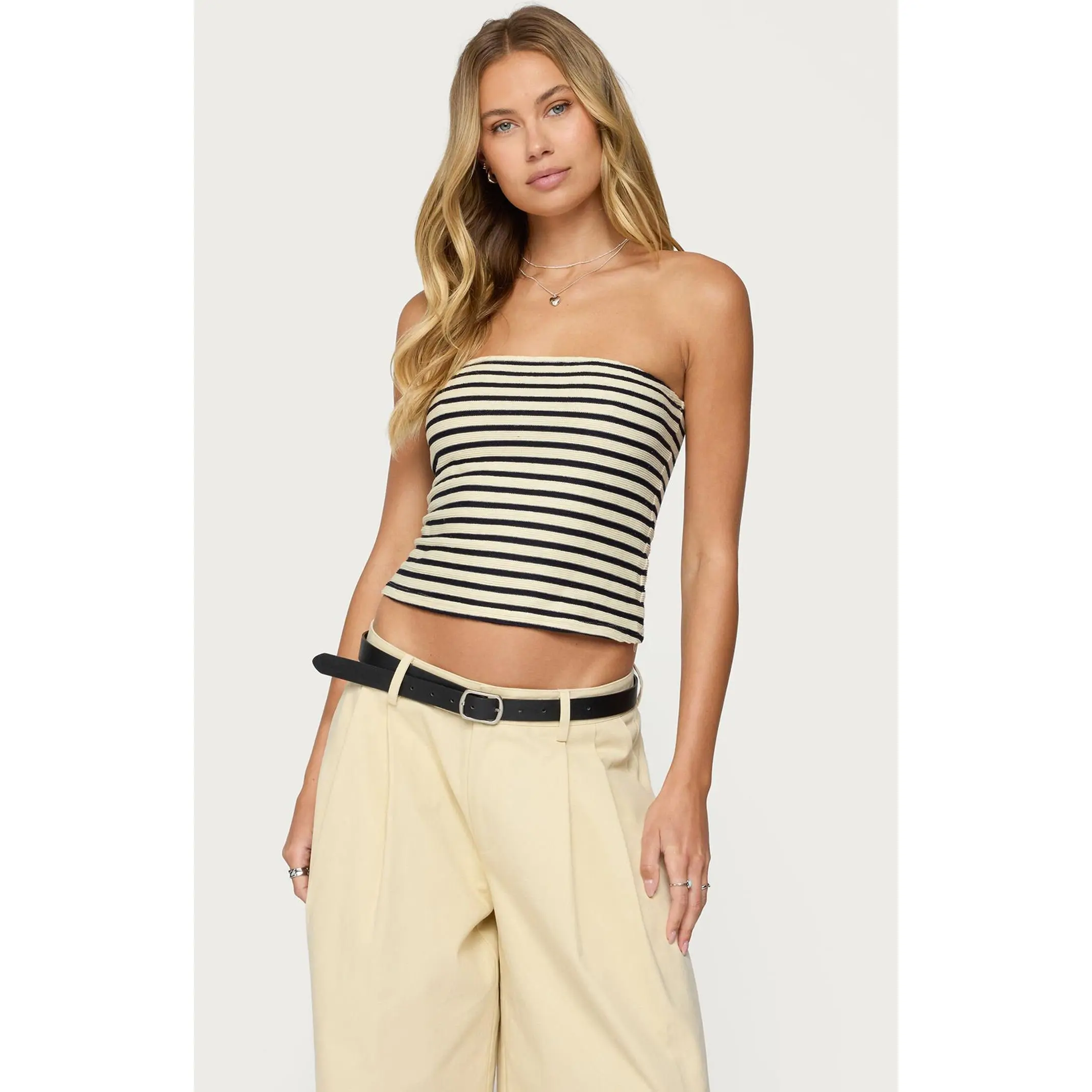 Edikted Women's Odora Striped Tube Top