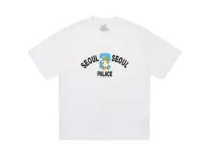 Palace Seoul 2 Seoul T-Shirt White (men) by StockX