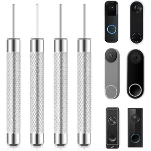 4-Pack Doorbell Camera Release Pin, Release Key   Replacement Compatible with Nest and Eufy Video  Nest Doorbell Release Key Tool