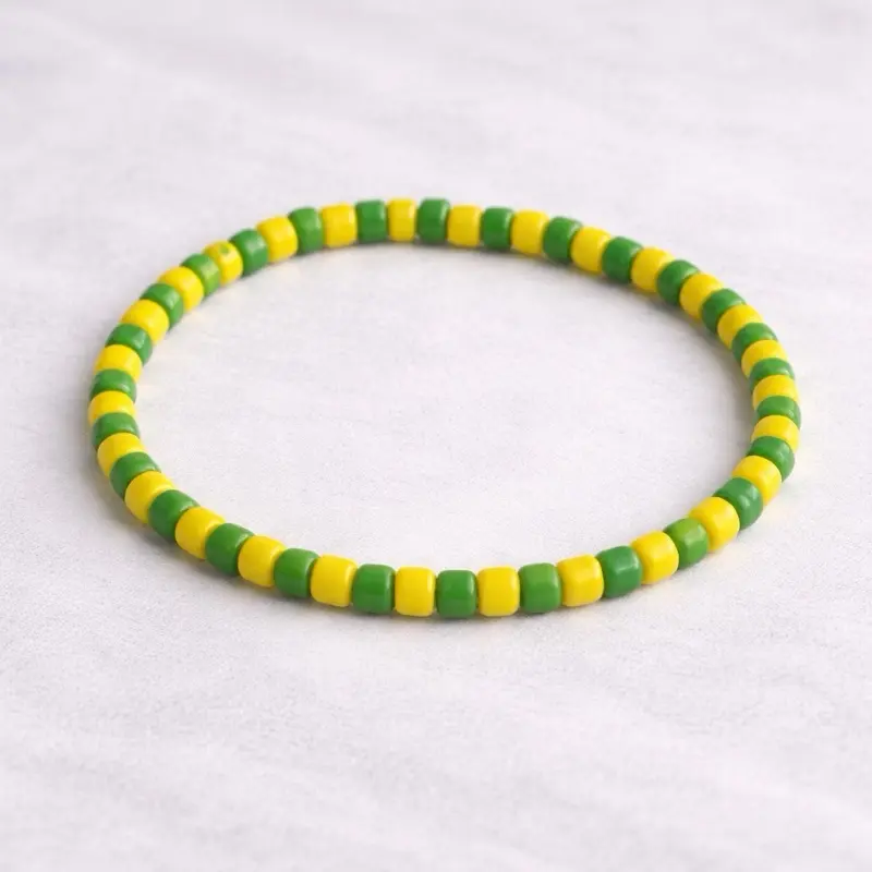 Mano de Orula hecho de mano 7 1/2 pulgada muneca, Orula bracelet handmade 7 1/2in wrist