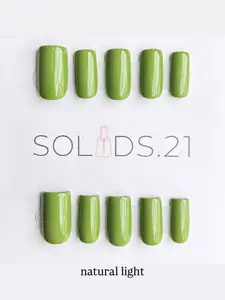 Matcha Green Press-On Nails, Premium Hand-painted Gel-X, Gel Polish, Reusable, Glossy Matte or Chrome Finish, 20 nails included, no sizing kit needed, Almond, Oval, Square or Coffin, Extra Short, Short, Medium, or Long