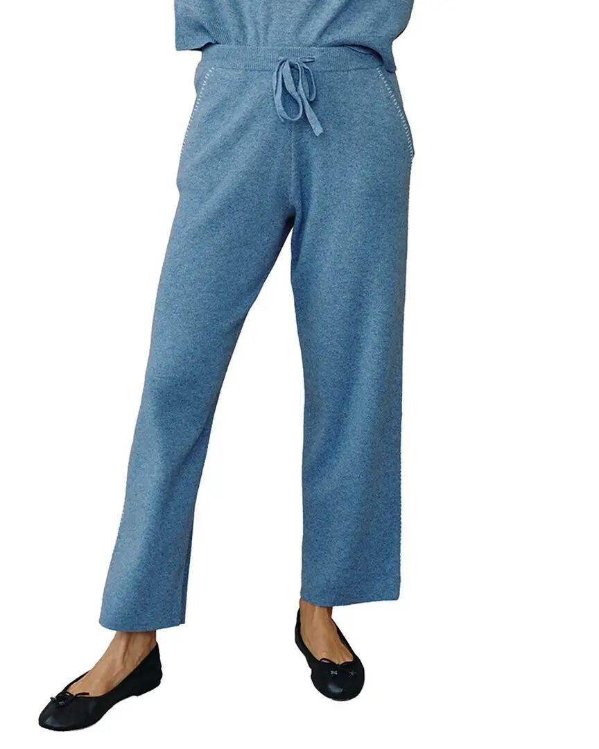 Bella Dahl Cashmere & Wool-Blend Straight Leg Sweatpant