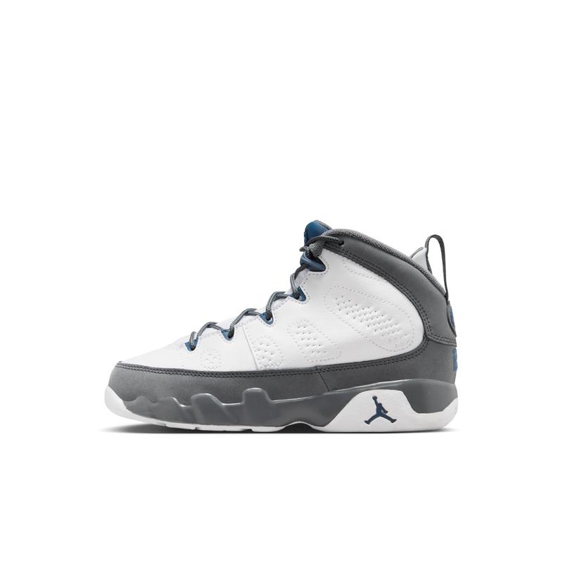Air Jordan 9 Retro "Flint Grey and French Blue" - Preschool