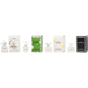 Marc Jacobs Variety Set-4 Piece Variety With Daisy Edt Spray 0.13 Oz & Daisy Eau So Fresh Edt Spray 0.13 Oz & Daisy Wild Eau De Parfum Spray 0.13 Oz & Perfect Eau De Parfum Spray 0.16 Oz For Women