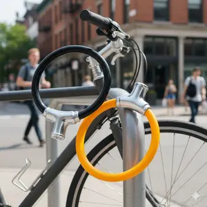 Bike Disc Brake alarm Lock - Anti-theft Motion Sensor Alarm for Outdoor cycling Security, fits most Bikes with disc Brakes, durable Anti-Cut Design for Sports Riders.