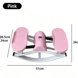 Compact Side Stepper Exercise Machine | Low Impact Full Body Leg & Glute Workout Mini Stepper