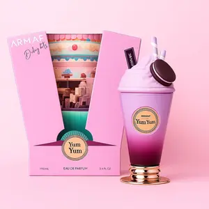 Armaf Yum Yum 3.4 Eau de Parfum Vanilla Rose & White Flowers Blend for Sophisticated Aroma 3.4 fl oz Regular Edition
