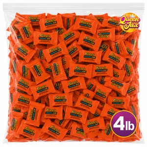 Milk Chocolate with Peanut Butter & Caramel Cup -4 LB Bulk-Snack Size-Individually Wrapped