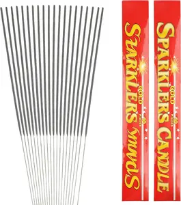 40-Pack–18.88-Inch Wedding Sparklers Label, Ideal for Wedding Send-Offs, Ceremony Decor, and Great for Christmas, Independence Day & Other Special Occasions