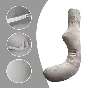 J Type Pillow - Soft Comfortable Design for Relaxation Ideal for Home Office Travel Versatile Use