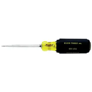 Klein Tools 409-650 7.88" Cushion Grip Scratch Awl Screwdrivers
