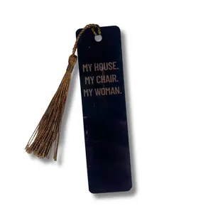 "My House..." Metal Bookmark