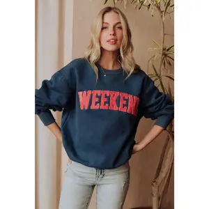 Dark Blue Weekend Sweatshirt