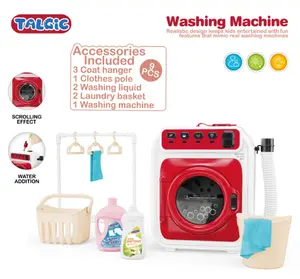 Kids Washing Machine Toy Set with Accessories – Pretend Play Laundry Set for Boys & Girls Kids Washing Machine Toy Set with Accessories – Pretend Play Laundry Set for Boys & Girls