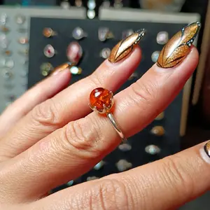 Size 2 Size 3 and Size 4 925 Sterling Silver girl dainty pinky ring