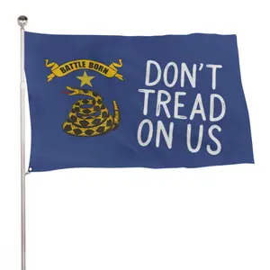 Don't tread on us - Nevada protest flag with Gadsden snake Wall Tapestry Blue Nevada State Flag Don't Tread On Us Gadsden Snake Battle Born Design Living Room Bedroom Home Decor