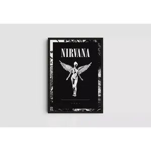 Nirvana In Utero Poster Print - Rock Band Wall Art, Canvas, No Framed Poster