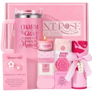 Mother’s Day Gifts Basket for Mom – Best Mom Ever Gift Set for Women from Daughter or Son | Unique Gift Box for Mom, Mama, Wife, Mother-in-Law, New Mom | Includes Glass Cup, Necklace & Cozy Socks