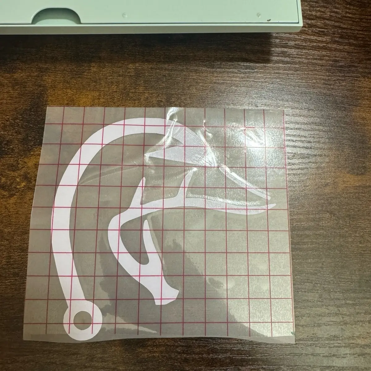 Finishing hook/antler duck sticker