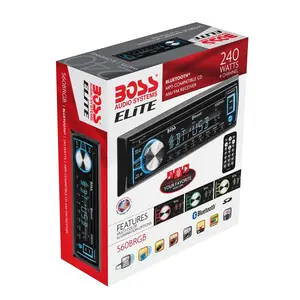 Boss Audio Elite 560BRGB 1-DIN Car Stereo In-Dash CD MP3 Receiver w/ Bluetooth