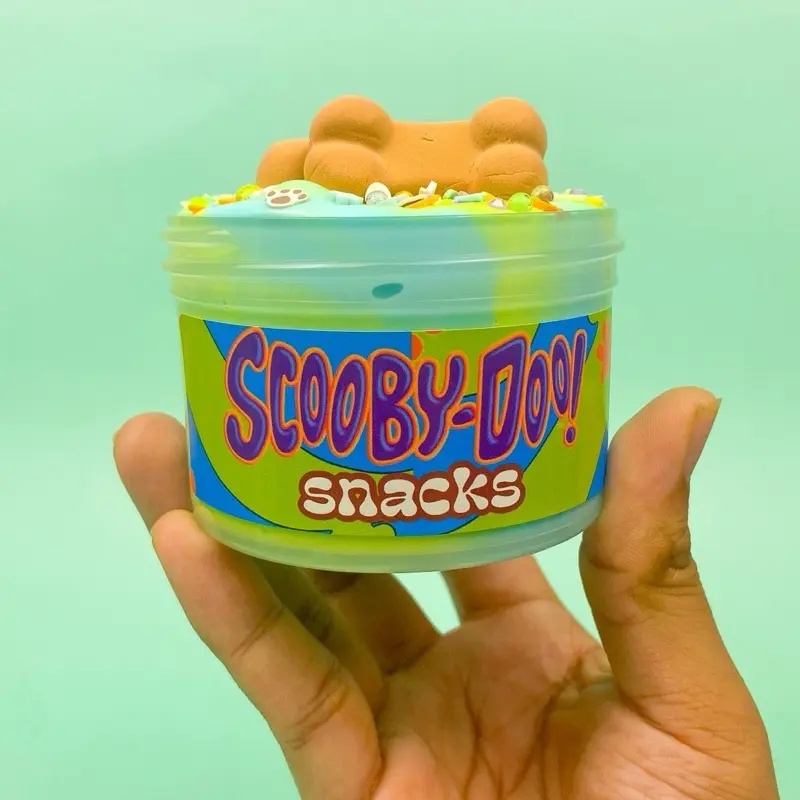Scoob snack slime | 7oz slime | diy clay slime | butter slime | perfect for beginners