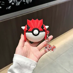 1 Groudon headphone case,Cute wireless Bluetooth earphone case, Earbud, drop resistant, durable and stylish accessory, suitable for AirPods pro3/1/2/4/pro/pro2(Different models may have different shapes)