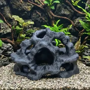 Reef Rock Stone Aquarium Cave Hideout