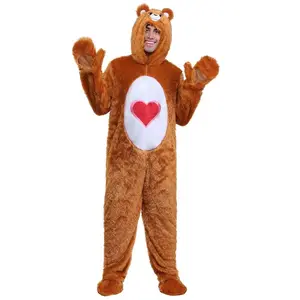 Plus Size Classic Tenderheart Care Bears Costume for Adults