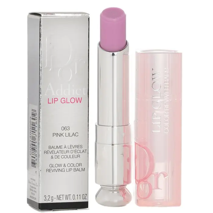 DIOR Dior Addict Lip Glow &amp; Colour Reviving Lip Balm # 063 Pink Lilac