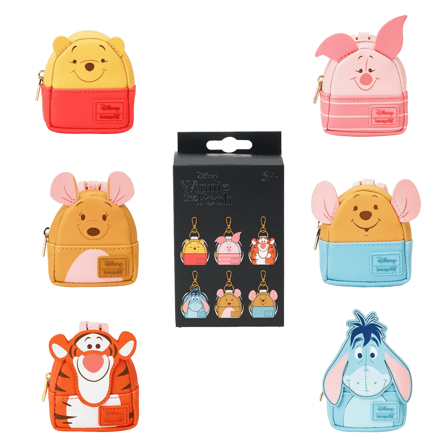 Winnie The Pooh & Friends Mystery Mini Backpack Keychain