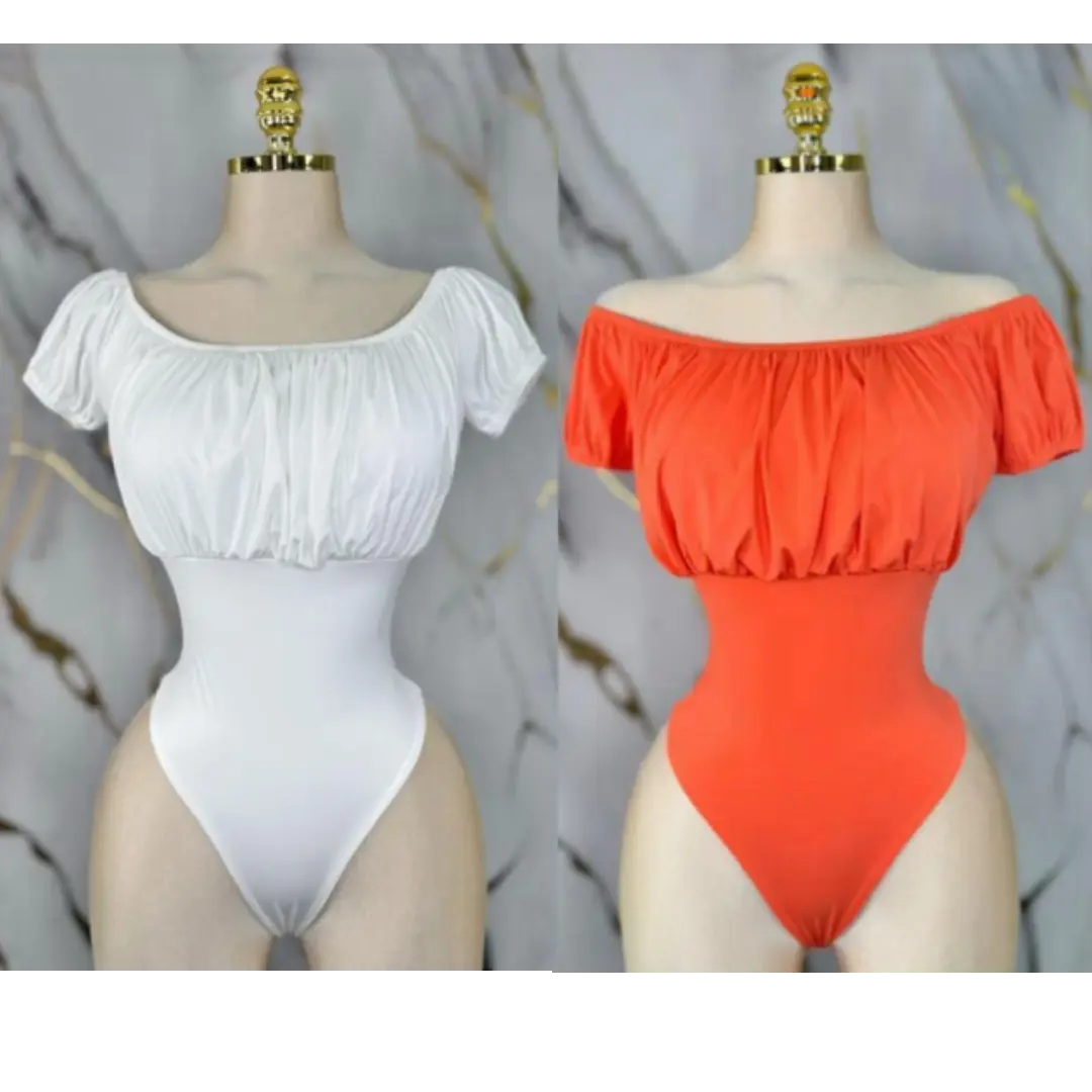 Sunset Glow Off-Shoulder Bodysuit