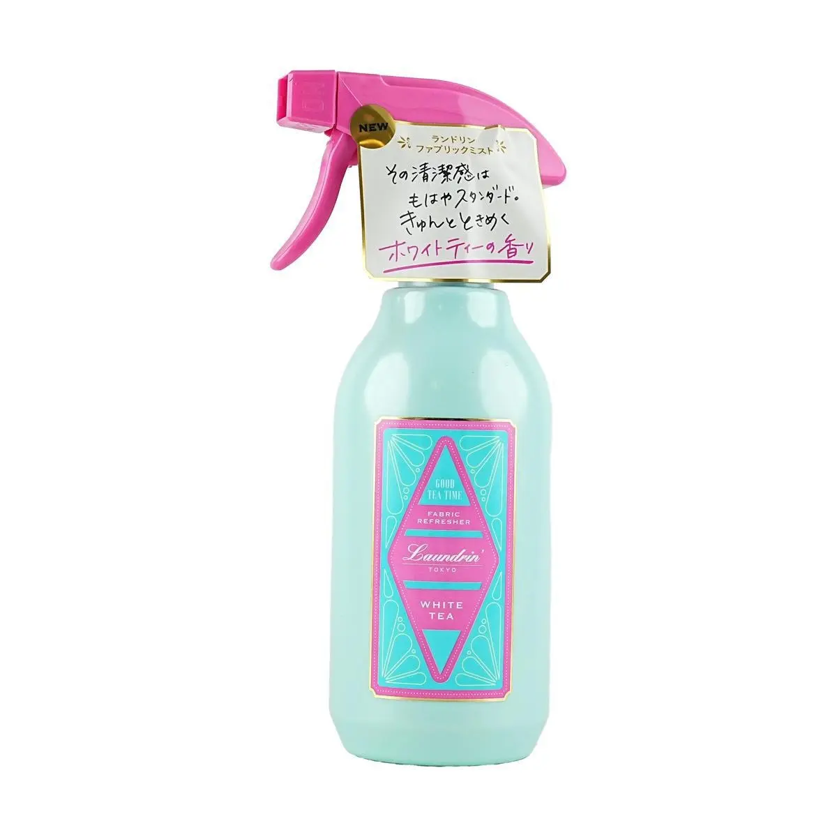 LAUNDRIN' Fabric Freshener Spray - Japanese White Tea Scent, Odor Eliminator & Deodorizer for Clothes, 300ml LAUNDRIN' Fabric Freshener Spray - Japanese White Tea Scent, Odor Eliminator & Deodorizer for Clothes, 300ml