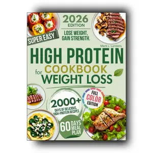 Super Easy High Protein Low Carb Cookbook For Weight Loss: Burn Fat, Stay Full, and Lose Weight with Delicious, Time-Saving, Protein-Packed Recipes—While Loving Every Bite