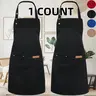 Adjustable BBQ Grill Apron with 3 Pockets–1 Count Unisex Polyester Apron , Apron for Baking, BBQ & Crafts,Christmas Gift,Breathable Kitchen Aprons,Apron for Women,Apron for Cooking,Cleaning Tool