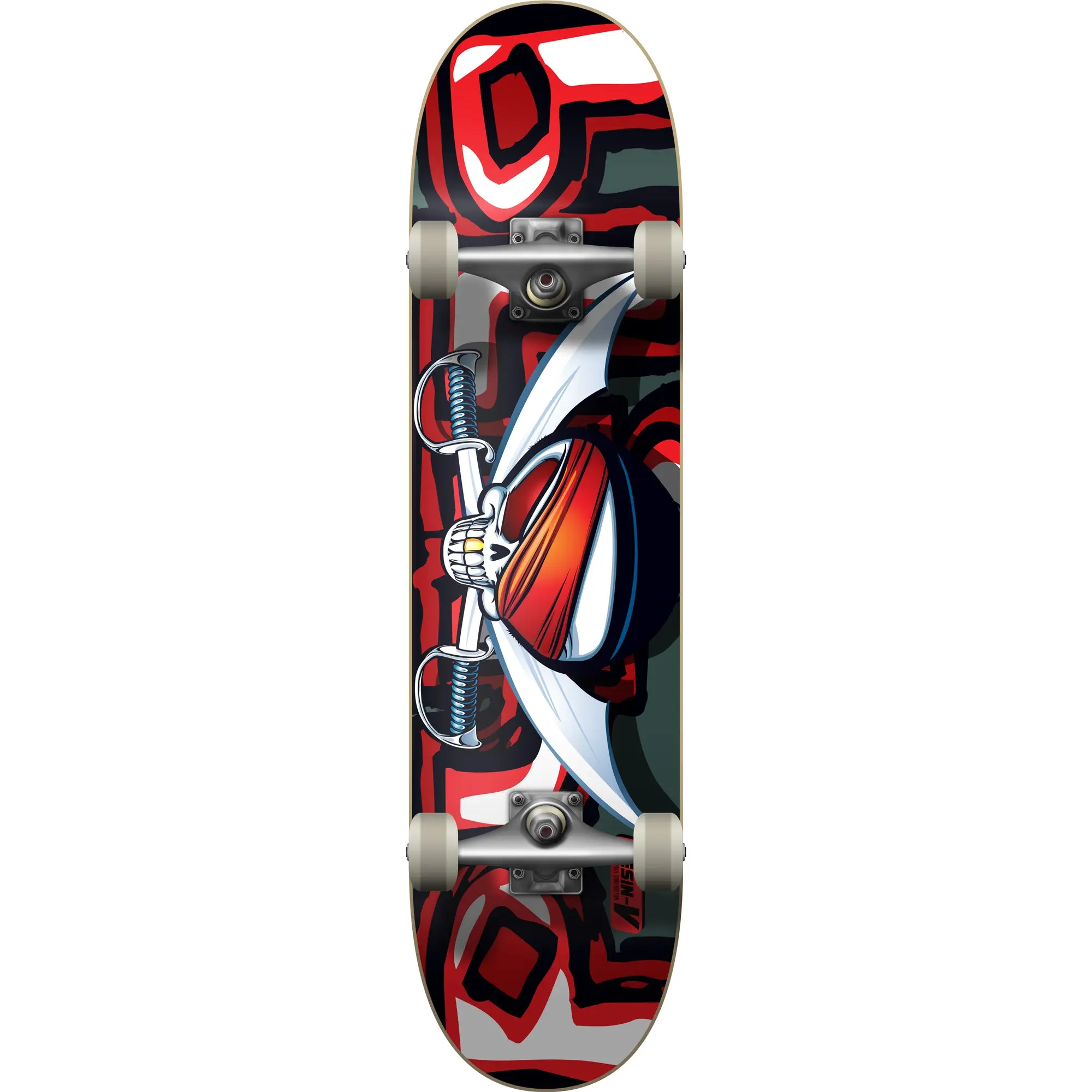 Blind Skateboard Complete Classic Switchblades Red 8.5" x 32"