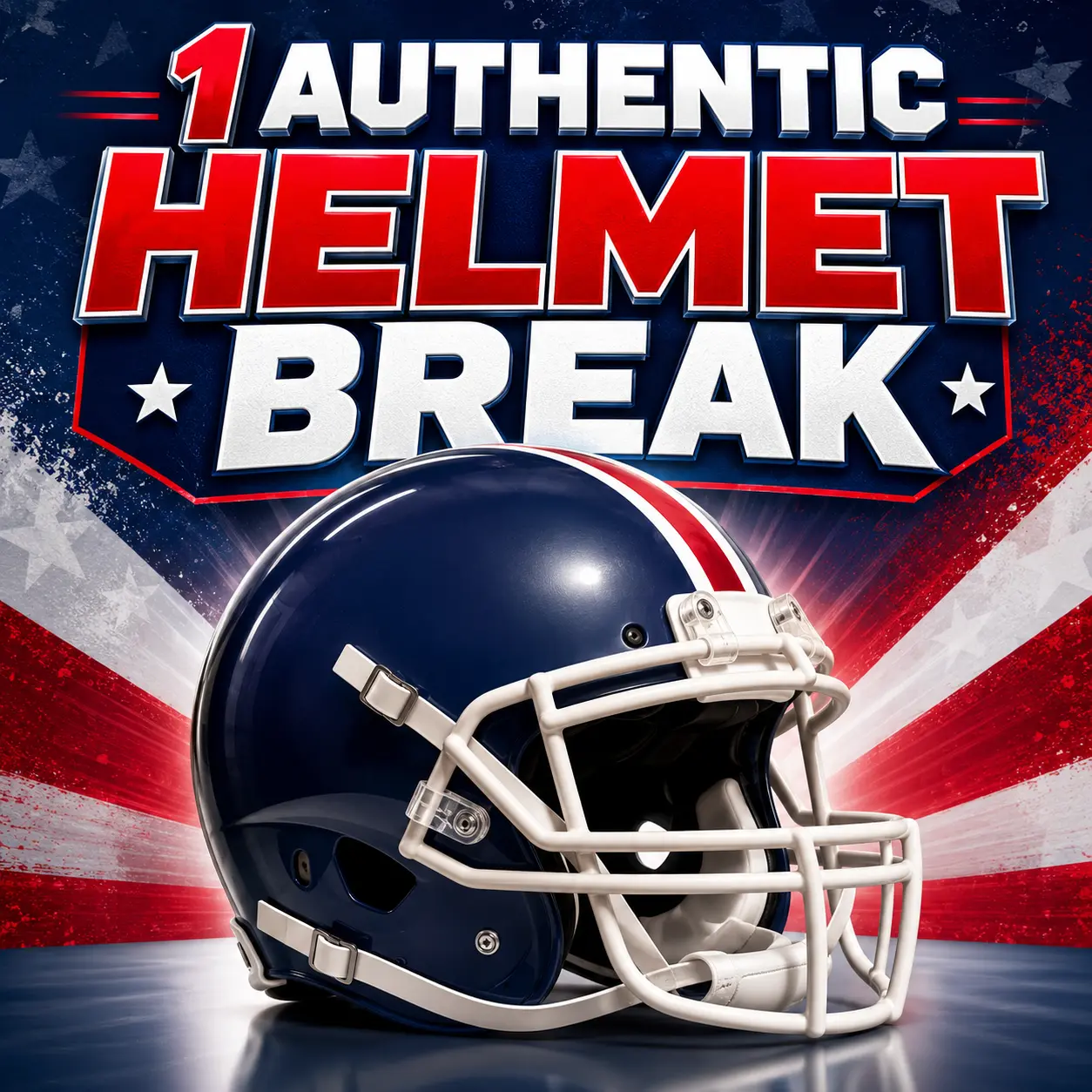 1 Full Size Authentic Helmet. Pick Your Division!