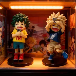 New Arrival | In Stock Gift | My Hero Academia Childhood Izuku Midoriya / Childhood Katsuki Bakugo Figure Model Decoration Doll