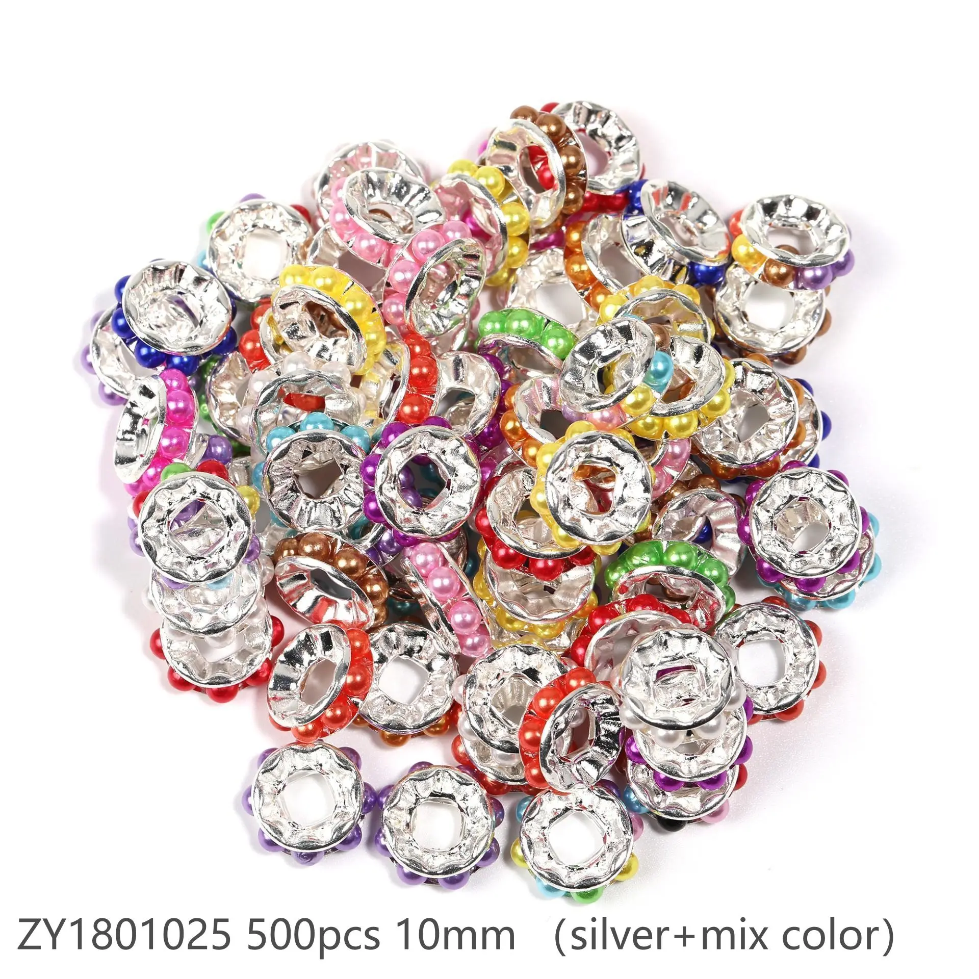 #137 (10mm 500pcs) Pearl ZY1801025
