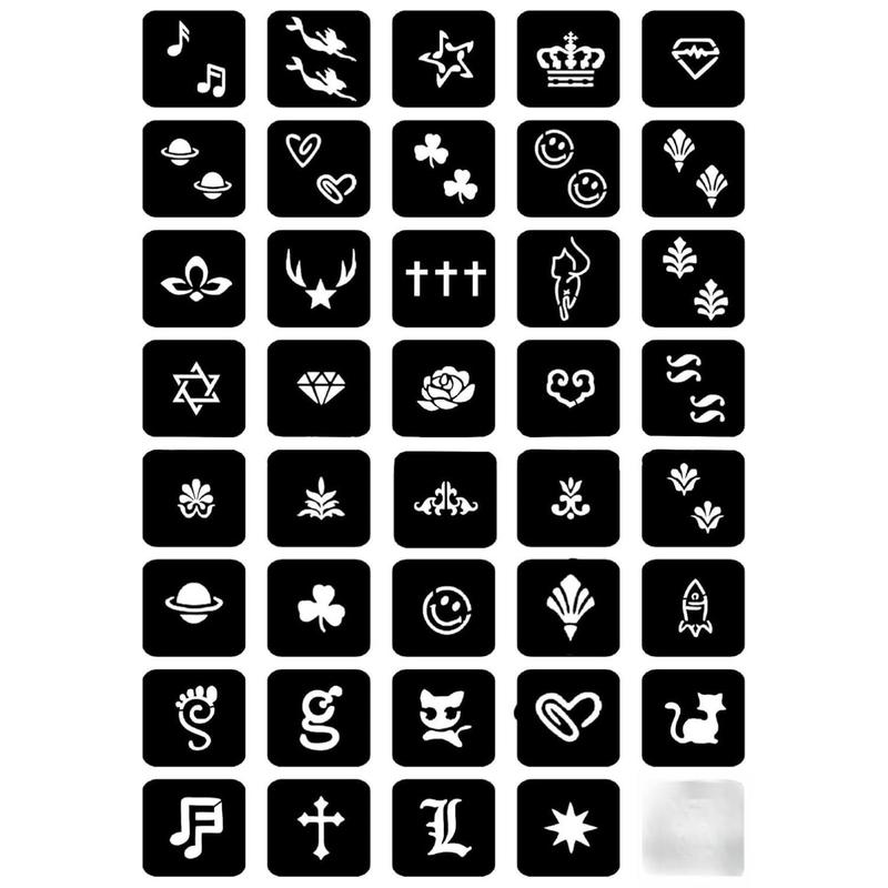 Moricher Temporary Tattoo Kits 3 Henna tattoo cones 101 Stencils Semi Permanent Tattoo Markers Jagua Gel for Women Men Kids DIY Art Painting Party Gifts