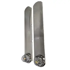 JML Kustoms – Rear Peterbilt 15 Inch Air Cleaner Brackets with Watermelon Cutout