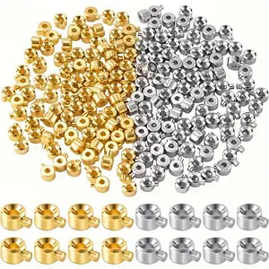 Beads Bead Caps For Handmade Bracelets Necklaces Earrings Keychains Anklets Jewelry Accessories