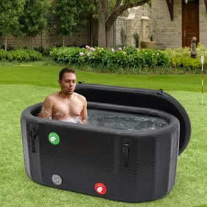 Ice Bathtub for Athletes, Inflatable Bathtub, Freestanding Bathtub,Used as a physical recovery facility for athletes and as a cooling station for summer camps and other events