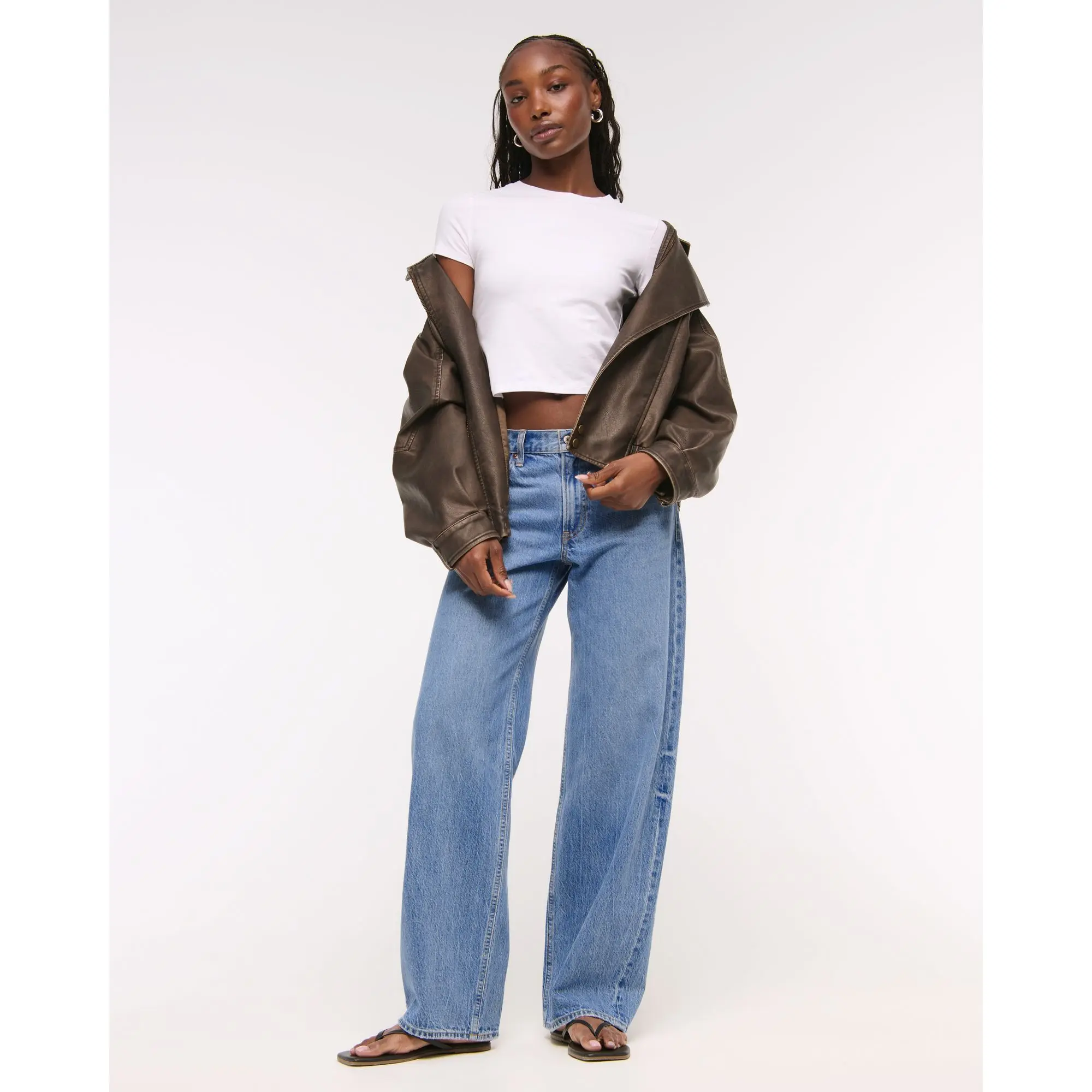Abercrombie & Fitch Low Rise Ultra Loose Jean