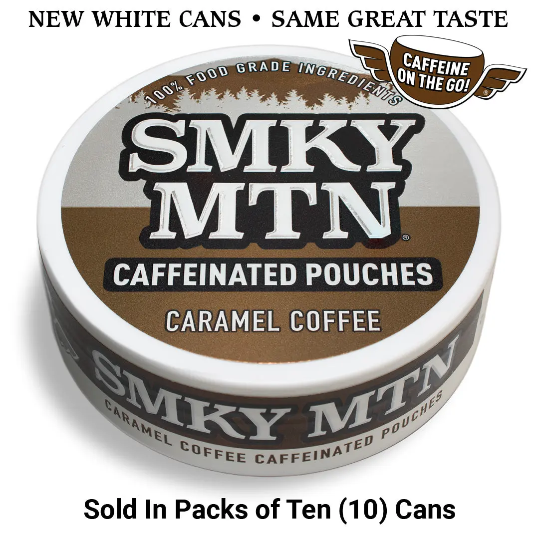 SMKY MTN | CARAMEL COFFEE Caffeinated Pouches SMKY MTN | CARAMEL COFFEE Caffeinated Pouches