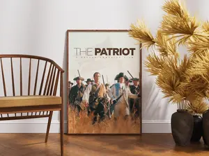 ( No Frame) The Patriot Poster, Retro Film Art, Vintage Movie, Jason Isaacs, Roland Emmerich