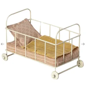 Maileg Micro Cot Bed - My Rose