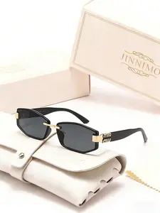 New Fashion Trendy Sunglasses, Daily Decoration, Unisex Design, Perfect for Young Adults, Holiday Essential, 1 Piece Pack