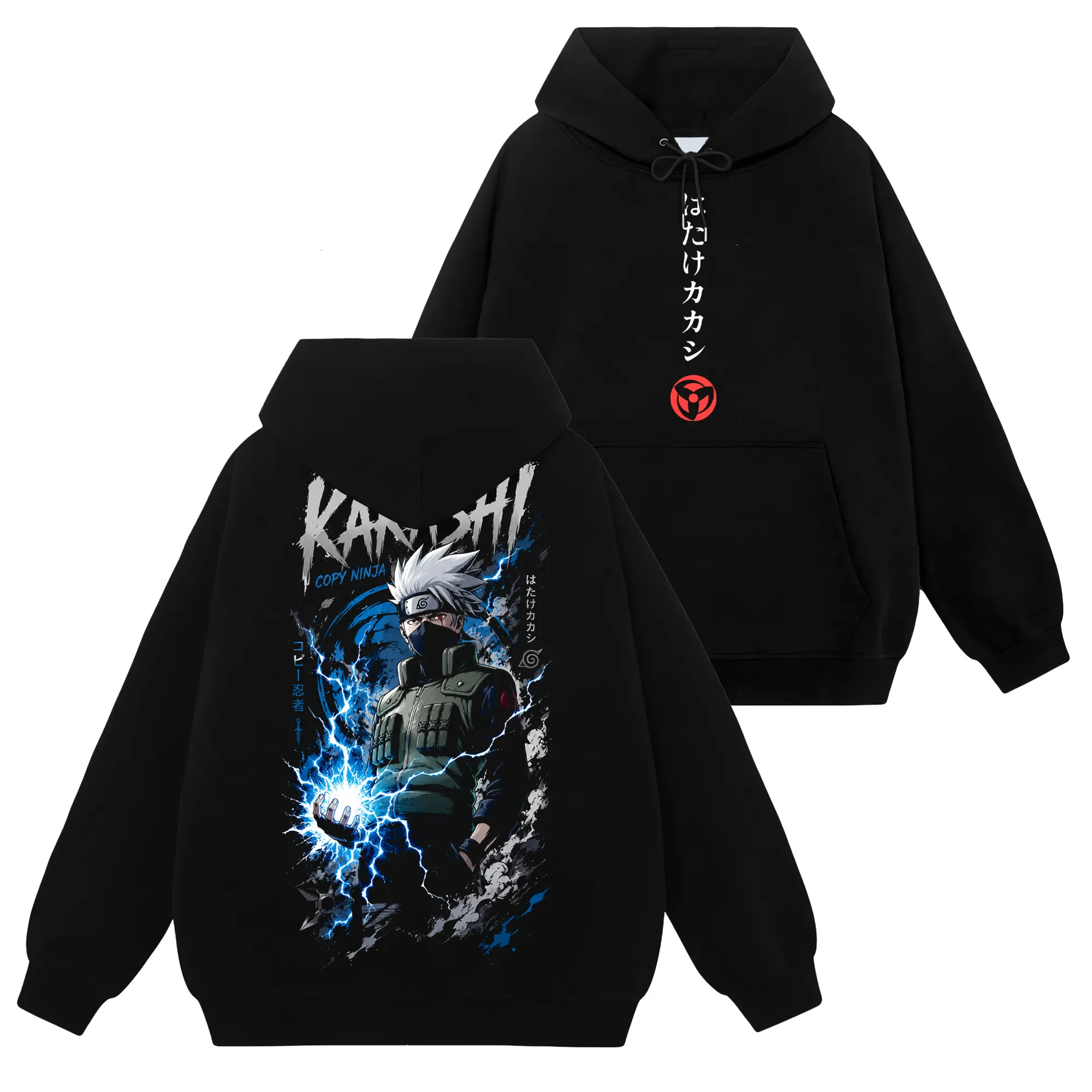 [Shinobi Shop] Limited Kakashi Hatake - Naruto Shippuden #228 Hoodie T-Shirt Sweatshirt, Retro Vintage Unisex Graphic 90s Cotton, Gift For Wibu, Anime Manga Y2K Streetwear