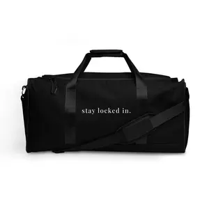 Stay Locked In Duffle (Black)